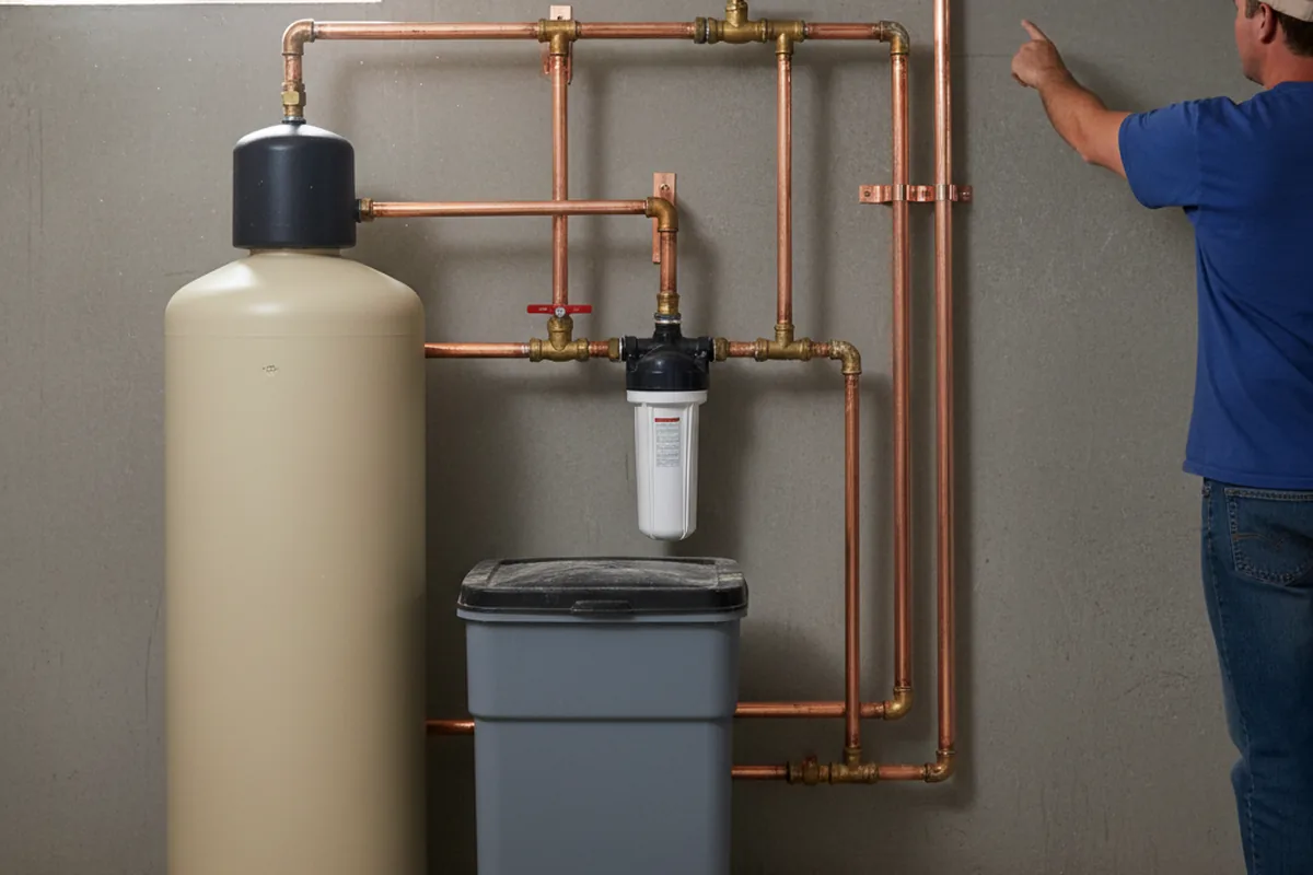 Whole-house water treatment system installed in Flint